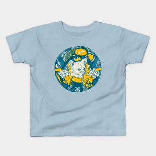 Retro Wave Circle of the Chihuahua Kids T-Shirt